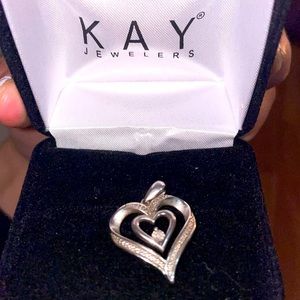 Kay Jewelers Heart Charm Necklace